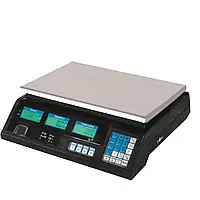 Цифрові електронні ваги 30 кг із принтером для супермаркету, ваги для етикеток штрих-кодів gw
