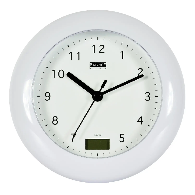 Годинник у ванну кімнату Кварцовий Настінний для дому Technoline 506271 Bathroom Clock White (506271) Німеччина, фото 1