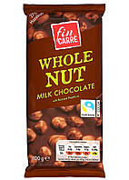 Шоколад Молочный Fin Carre Whole Nuts с Цельным Лесным Орехом 100 г Германия