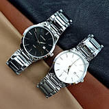 Чоловічий годинник Curren 8106 Silver Black, фото 4