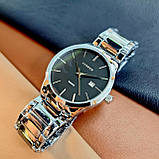 Чоловічий годинник Curren 8106 Silver Black, фото 6