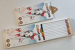 Олівці кольорові MARCO ColorCore  3130-12CB / 12 кольорів / односторонні