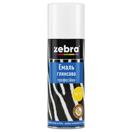 Фарба аерозольна ZEBRA (400 мл) зелена