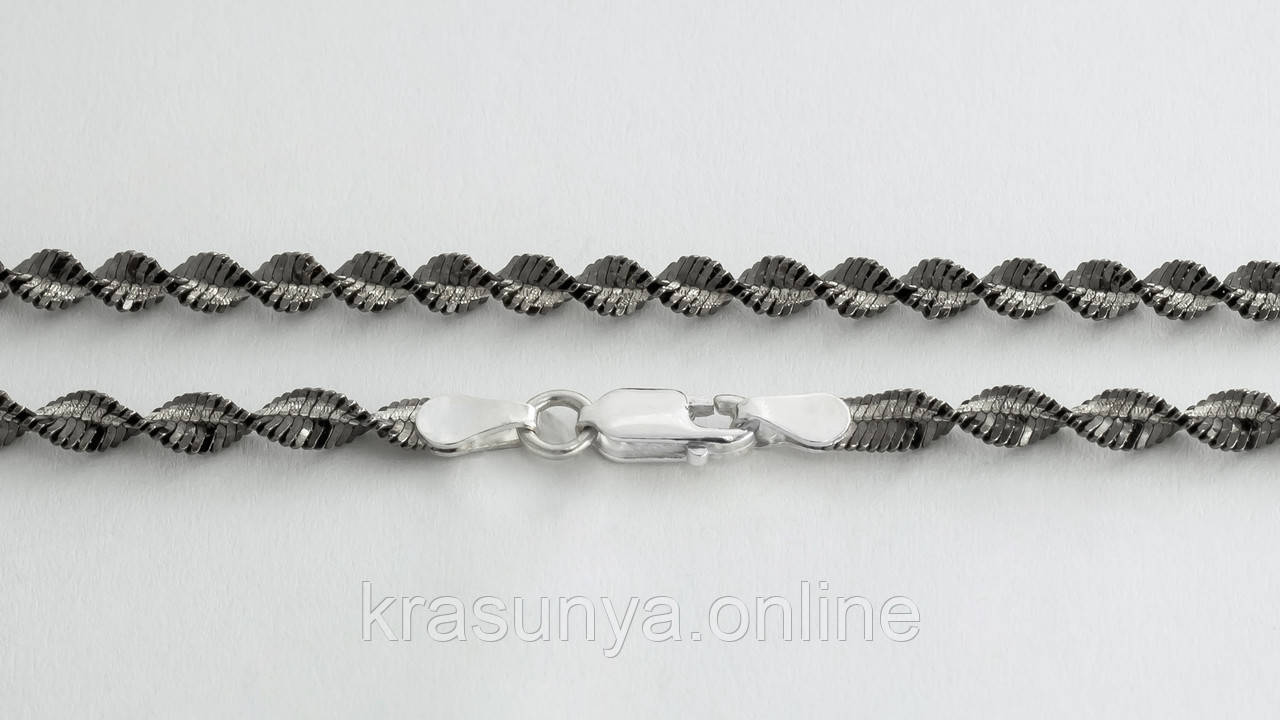 Сербряная ланцюг родированная - 852В 8/50