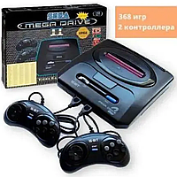 Ігрова приставка Sega Mega Drive 2 16 біт 368 ігор 2 джойстики.
