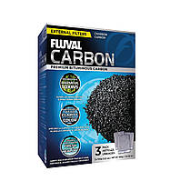 Наполнитель для фильтра Fluval «Carbon» активированный уголь (3 x 100 г)