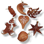 Новорічні іграшки на ялинку набір Пряників, фото 3