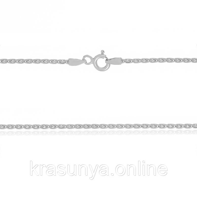 Срібний ланцюжок родированная - колос 857Р 2/50