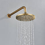 Змішувач для душу прихованого монтажу FUTURA 456-7 Бронза, фото 2