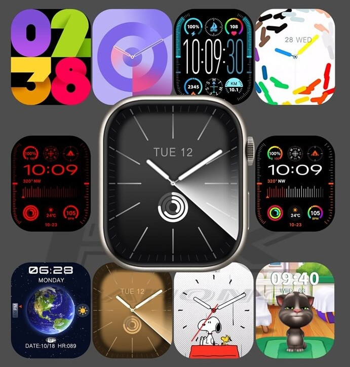 Умные часы HK9 PRO+(Plus) AMOLED Gen.3 Smart watch (ID#2036797979 ...