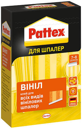 Клей для шпалер Pattex Вініл (250 г) Henkel, фото 2
