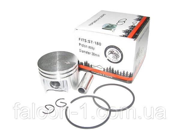 Поршень STH MS 180 поршневий комплект на бензопилу МС 180 38 мм 1130 030 2004
