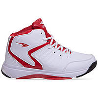 Кроссовки баскетбольные размер 39-45 Белый-красный