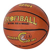 М'яч баскетбольний Profiball MS 2304 No7, гума, різн. кольори