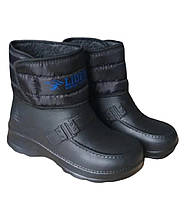 Чоловічі чорні зимові черевики Ева піна верх болонь розмір 41 43 44 45 46