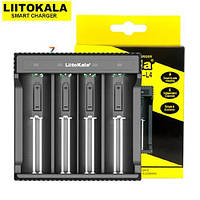 Зарядное устройство LiitoKala Lii-L4, 4x-10440/ 14500/ 16340/ 17355/ 17500/ 17670/ 18350/ 18490/ 18650/ 22650