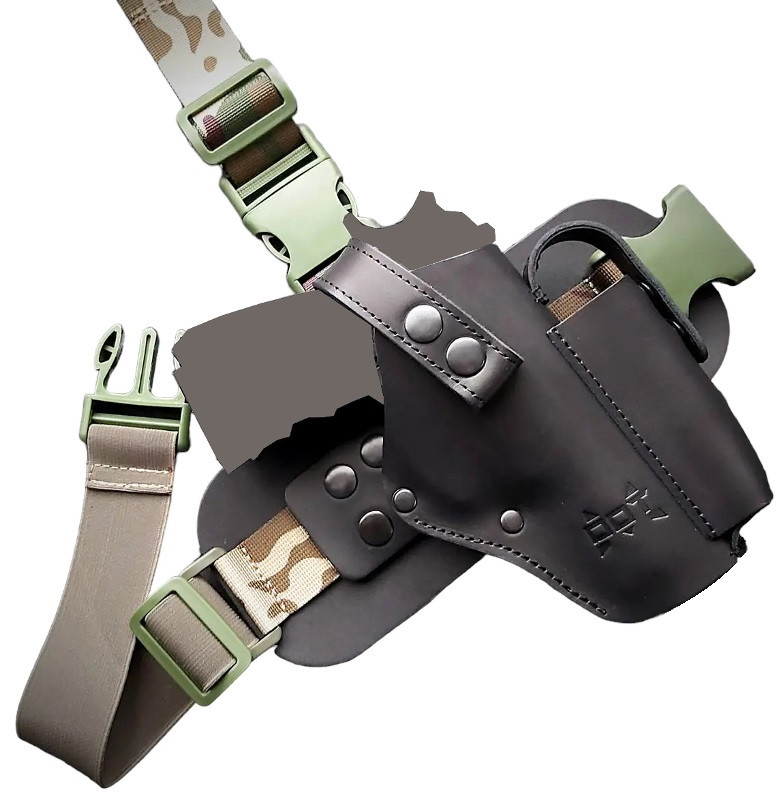 Кобура на стегно/ремінь Пеламе для BERETTA 92 чорна