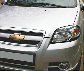 Захист передніх фар Chevrolet Aveo T250 2006+ Шевролет Авео