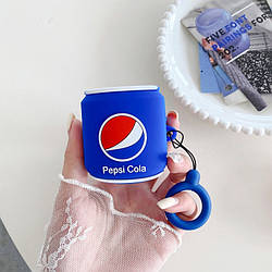 Силіконовий чохол Alitek для навушників Samsung Galaxy Buds 2 Pro / 2 / Pro / Live + кільце Пепсі