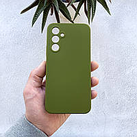 Чехол на Samsung Galaxy A54 5G Silicone Case зеленый силиконовый / для Самсунг Гелекси А54
