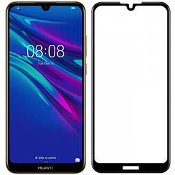 Стекло HUAWEI Y5 (2019)/Honor 8S (20D, black) без упаковки