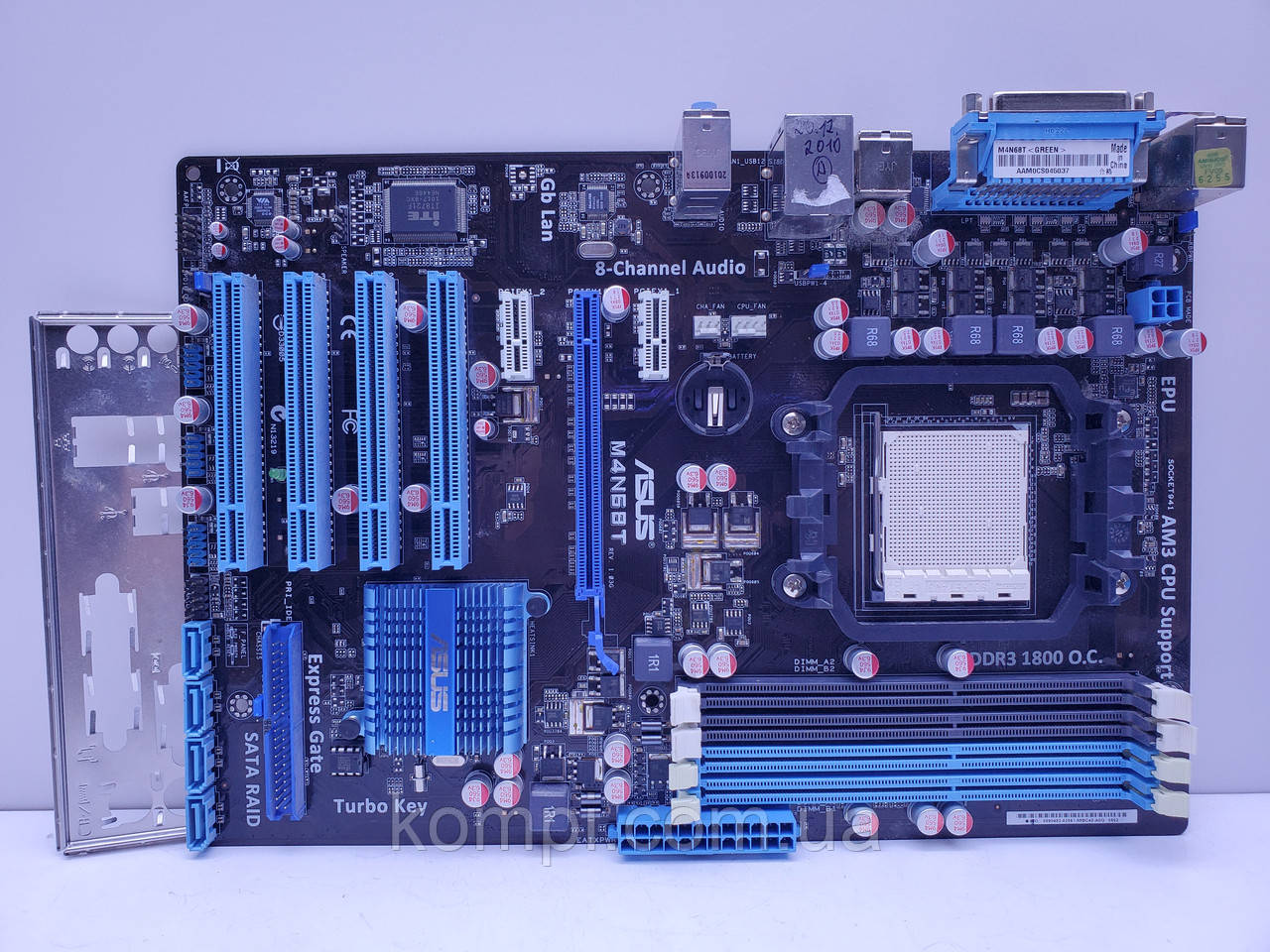 Материнська плата sAM3 ASUS M4N68T (Soket AM3, DDR3, б/у)
