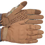 Рукавиці тактичні на флісі повнопалі Military Rangers BC-9878 (S-2XL), фото 6