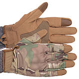 Рукавиці тактичні на флісі повнопалі Military Rangers BC-9878 (S-2XL), фото 7