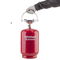 Газовый баллон с горелкой 12 л INTERTOOL GS-0012