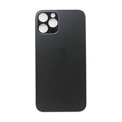 Задня кришка (скло) iPhone 12 Pro graphite (big hole)