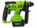 Акумуляторний перфоратор Procraft PHA20 (Акумулятор 20 В, 4 А/год і зарядний пристрій у комплекті), фото 6