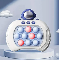 Детская электронная приставка консоль антистресс Поп ит Pop it, приставка игры Pop It антистресс Astronaut