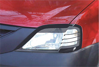Захист передніх фар Dacia/ Renault Logan 2005+ Логан