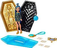 Кукла Монстер Хай Клео де Нил Золотой бьюти кейс Monster High Cleo De Nile Beauty Golden Glam Case Mattel