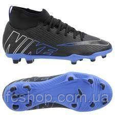 Бутси Nike Mercurial SUPERFLY 9 CLUB FG/MG DJ5961-040, Чорний, Розмір (EU) — 40.5