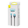 Кабель зарядний Baseus USB — Lightning MVP 2 кутовий 2.4 А 2 м Black/Blue (CAVP000121), фото 5