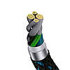 Кабель зарядний Baseus USB — Lightning MVP 2 кутовий 2.4 А 2 м Black/Blue (CAVP000121), фото 7