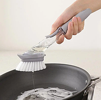 Многофункциональная щетка для чистки посуды Decontamination Wok Brush (3773, 1428, АБ12)