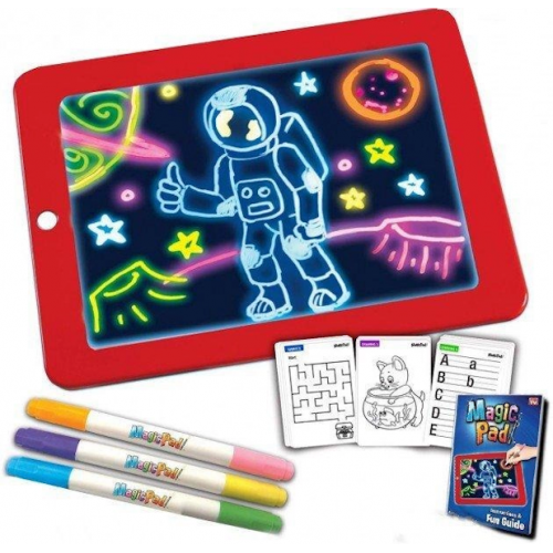 Дитячий планшет для малювання світлом Magic Pad RD-2003 Дошка для малювання світлом