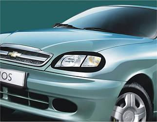Захист передніх фар Daewoo Lanos, Sens 1997+ Део Ланос, Сенс