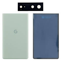 Задня кришка Google Pixel 6 green (Original PRC) (зі склом камери)