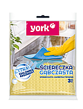 Серветка губчаста  YORK 3 шт 17,5*15,5, фото 4