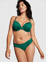 Комплект (бюстгальтер + трусики-стринги) Victoria's Secret 75C/S зеленый