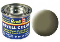 Краска эмалевая Revell № 45 Светло-оливковая матовая, 14 мл. (RVL-32145)