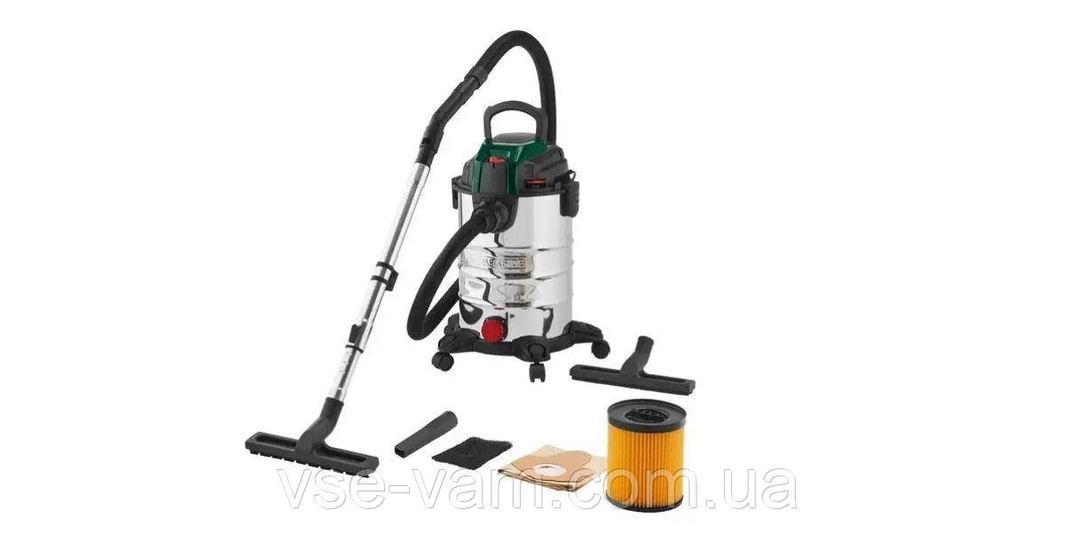 Пилосос промисловий Parkside PWD 20 B2 (20 л), фото 1