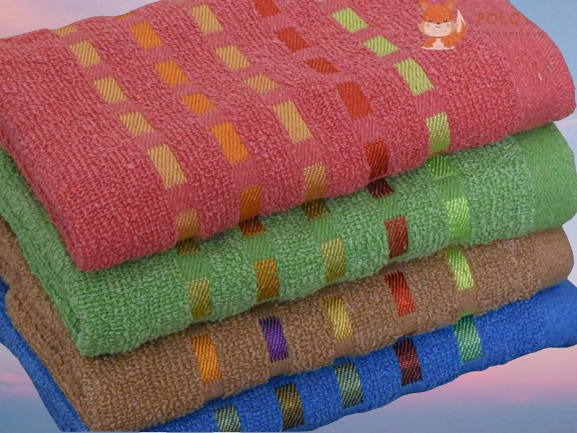 Рушники махрові лицьові 45см х 90см. Від 6шт по 59грн, фото 1