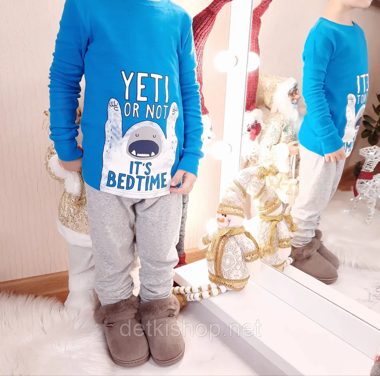 Бавовняна дитяча піжама для хлопчика, фото 1