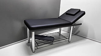 Масажний стіл кушетка для косметолога для депіляції KR-75_ST посилений масажний стіл широкий двосекційний
