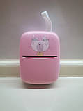 Термопринтер портативний котик рожевий, фото 4