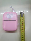 Термопринтер портативний котик рожевий, фото 3